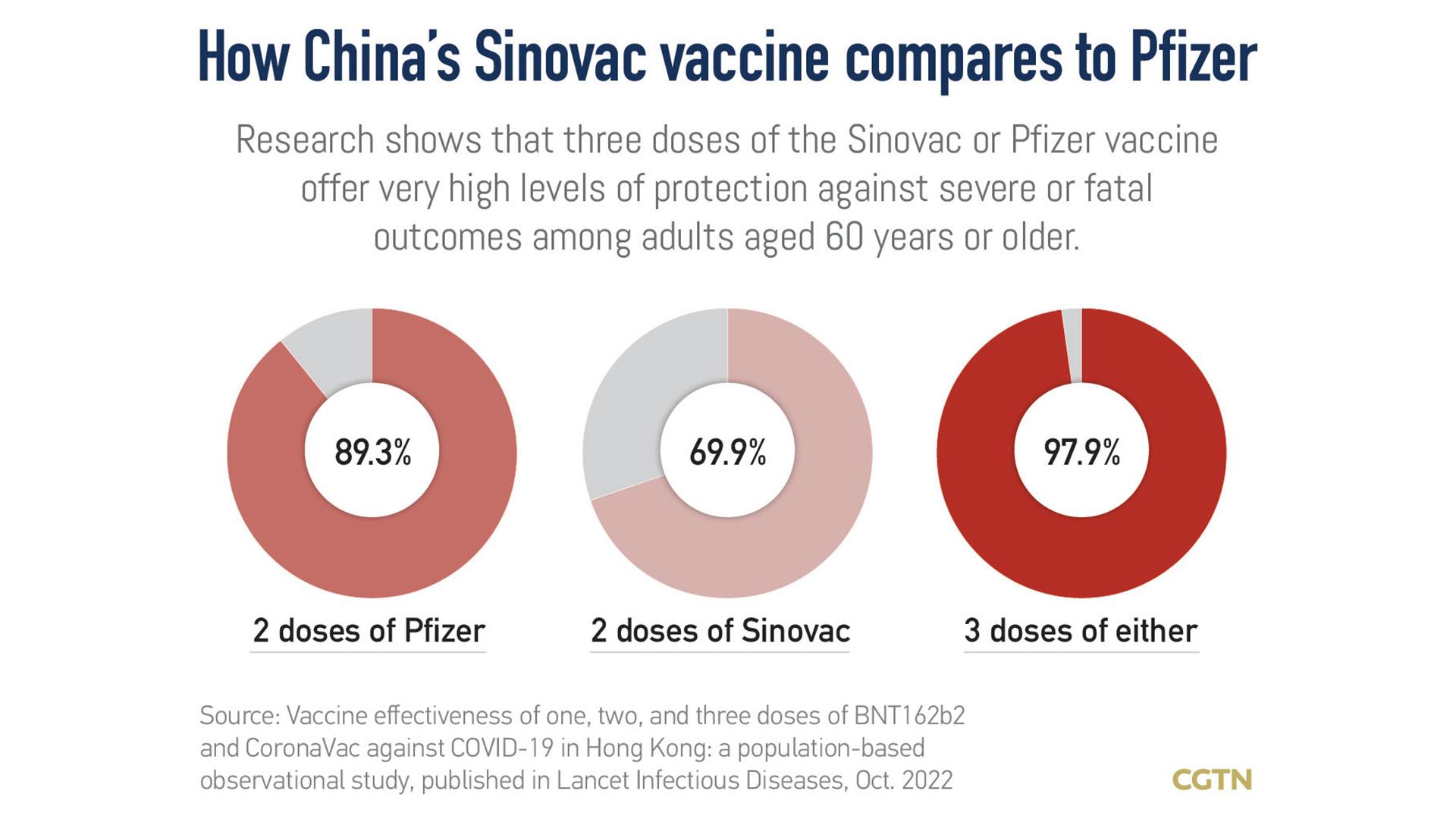 Chart Of The Day How Effective Is China S Sinovac Vaccine Cgtn