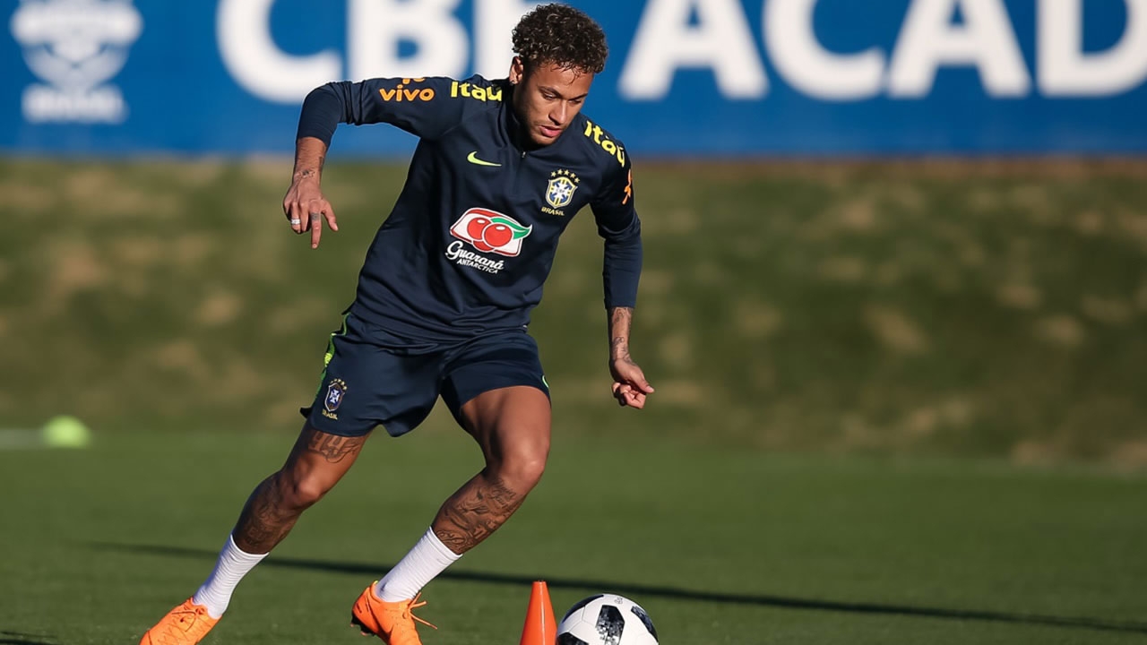 Neymar Trains With Brazil For First Time Since Injury Cgtn