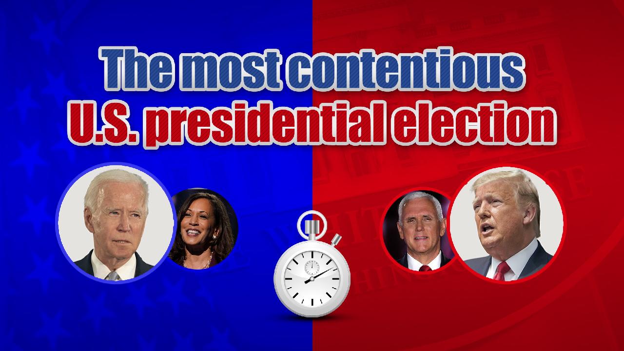 The Most Contentious U.S. Presidential Election - CGTN