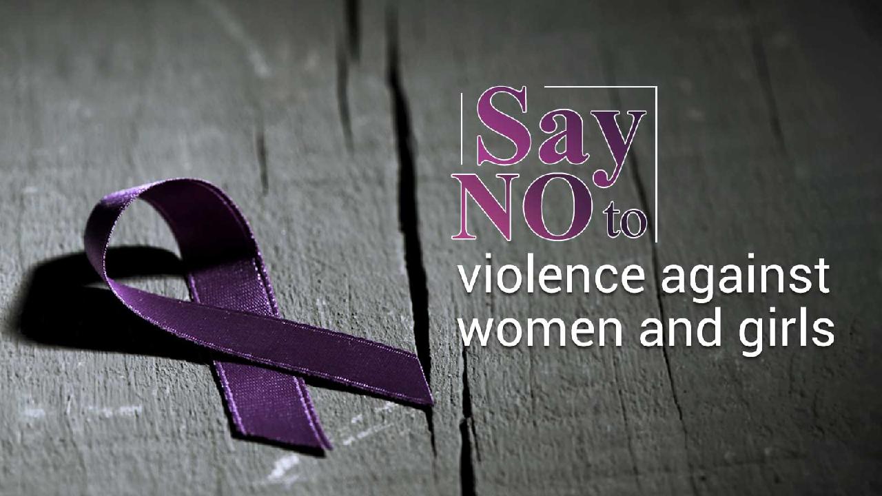 Say NO To Violence Against Women And Girls - CGTN