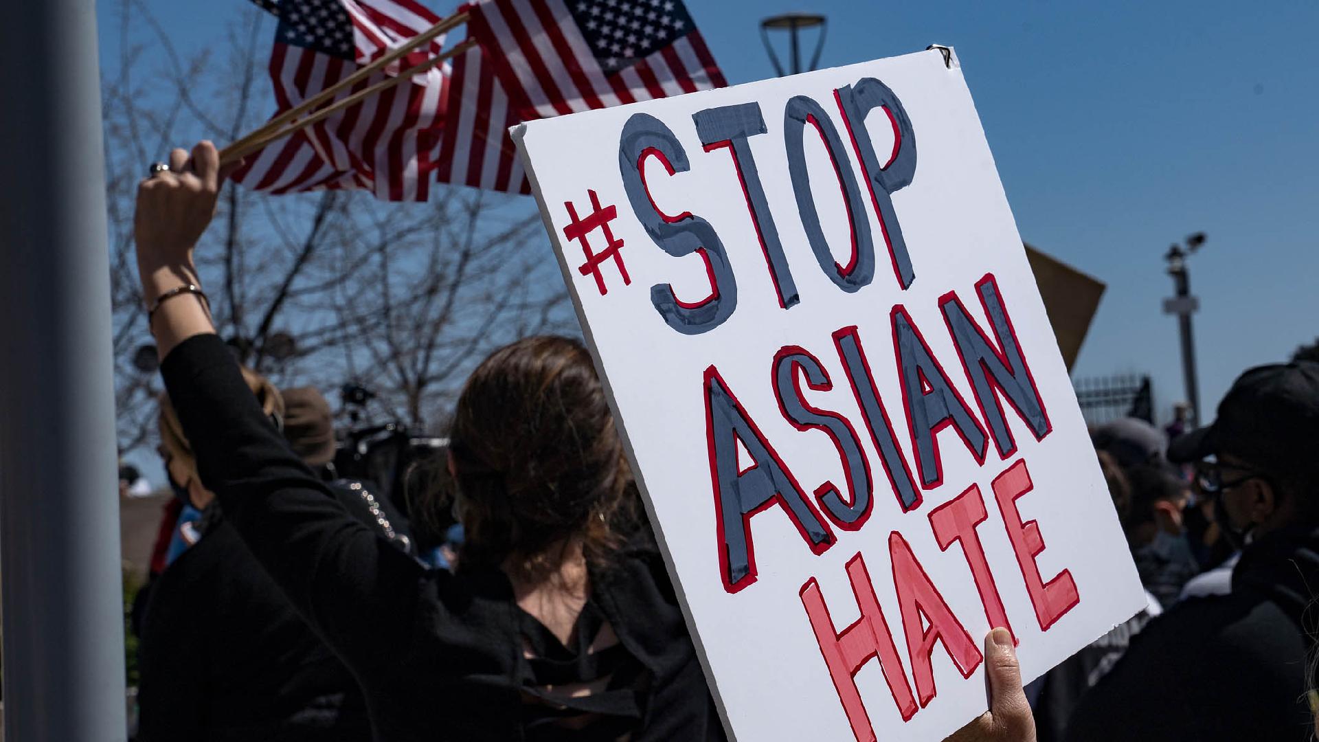 Hundreds rally across U.S. against violence targeting Asians - CGTN