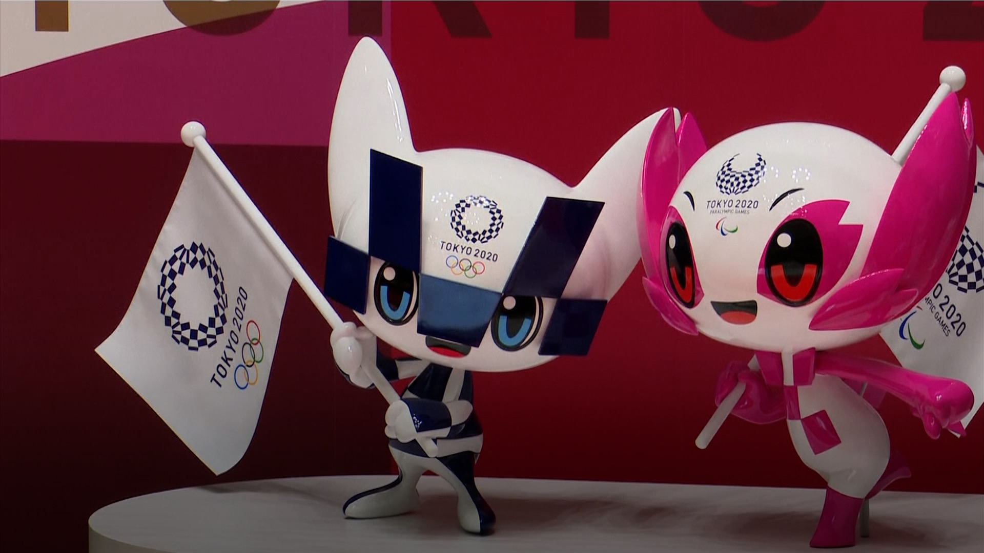Mascots And Olympics Symbol Unveiled To Mark 100 Days To Tokyo 2020 Cgtn
