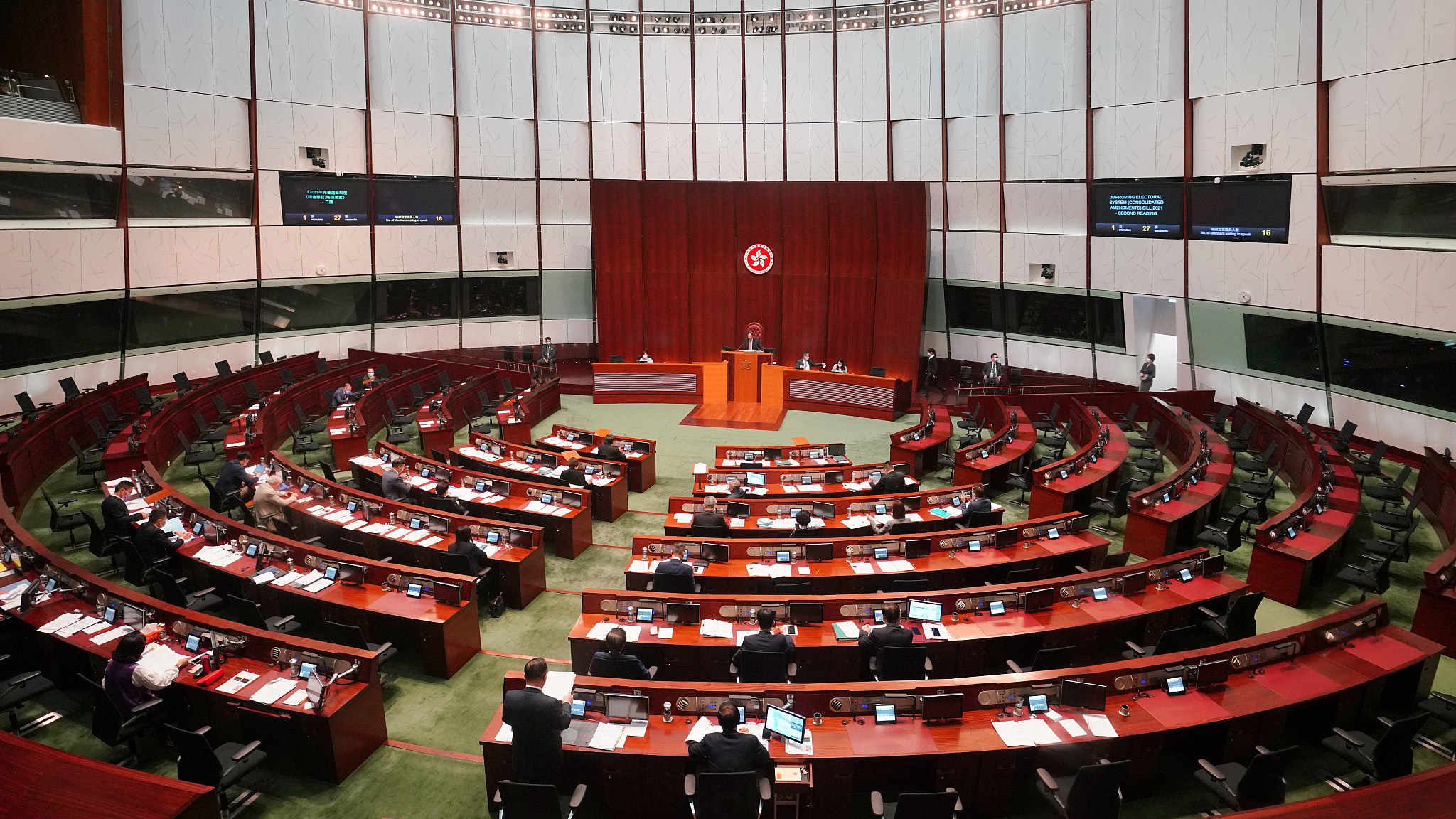 Legislative Council Passes Amendments To Annexes Of Hk Basic Law Cgtn