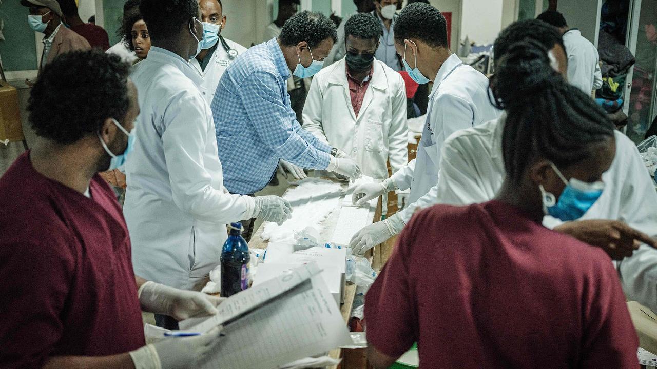 Medical Official Air Strike Kills At Least 43 In Ethiopias Tigray Cgtn 