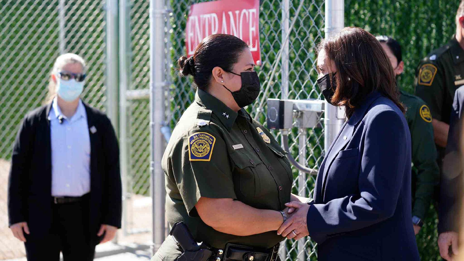 U.S. Vice President Harris Visits U.S.-Mexico Border - CGTN