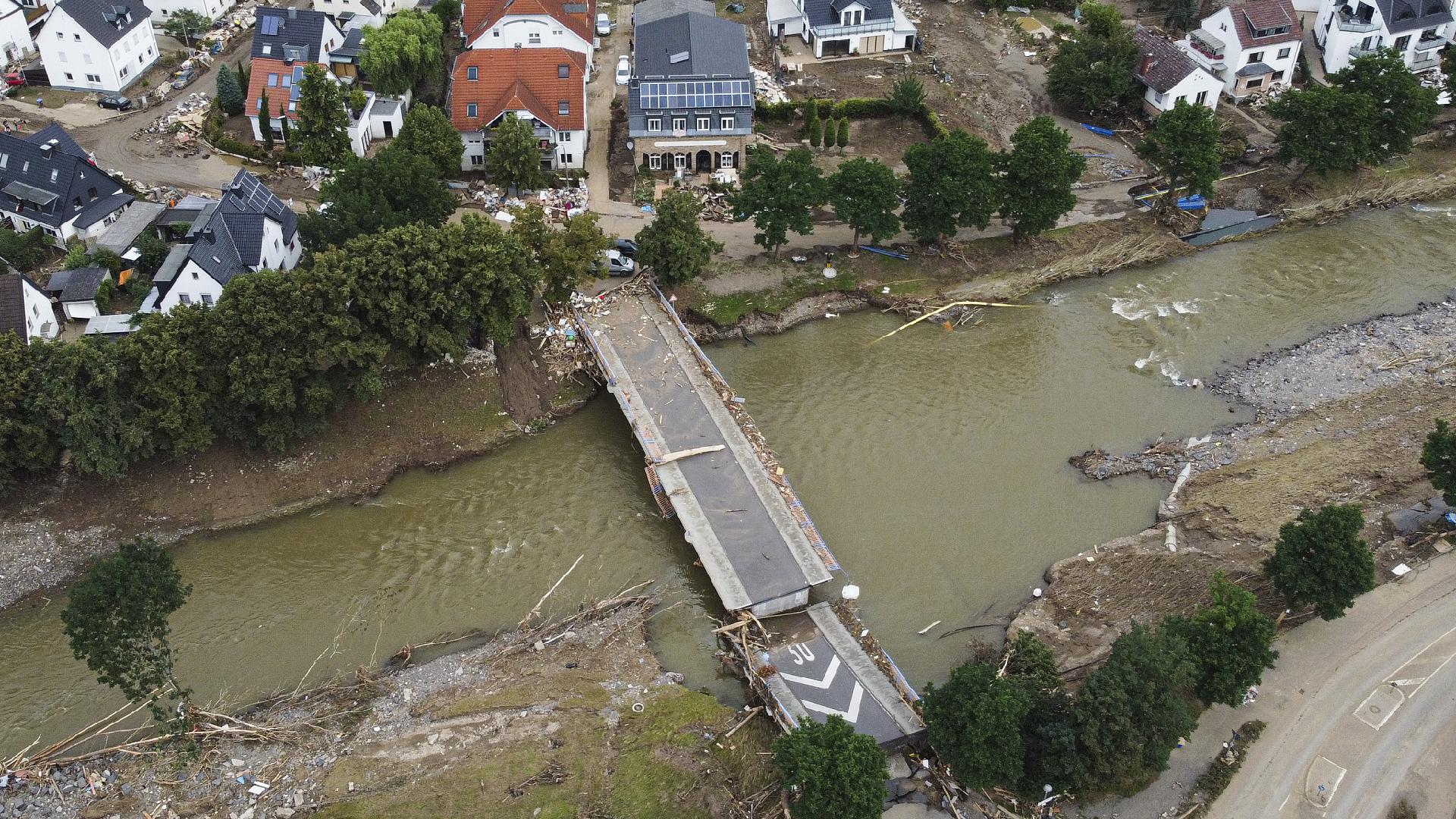 At least 196 dead, hundreds missing in western Europe floods CGTN
