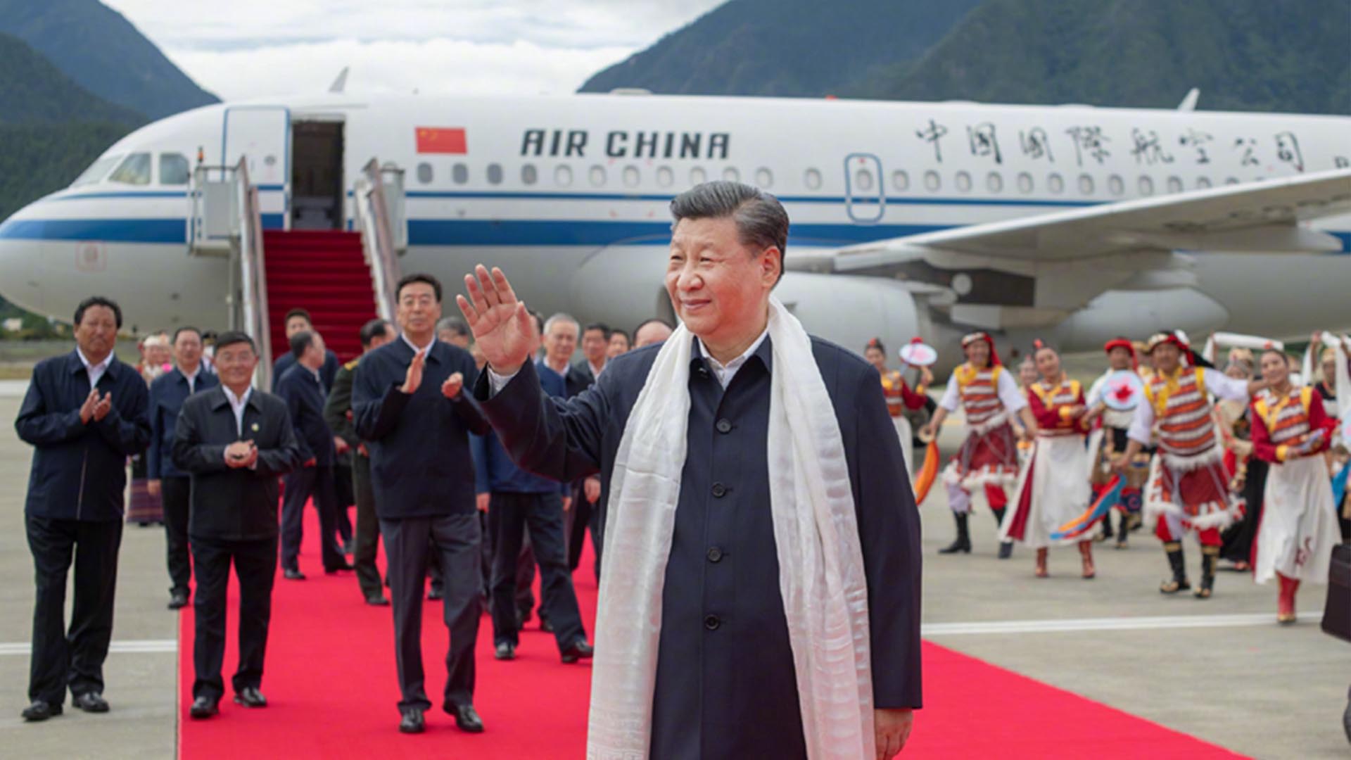 Xi Jinping visits Nyingchi in Tibet Autonomous Region - CGTN