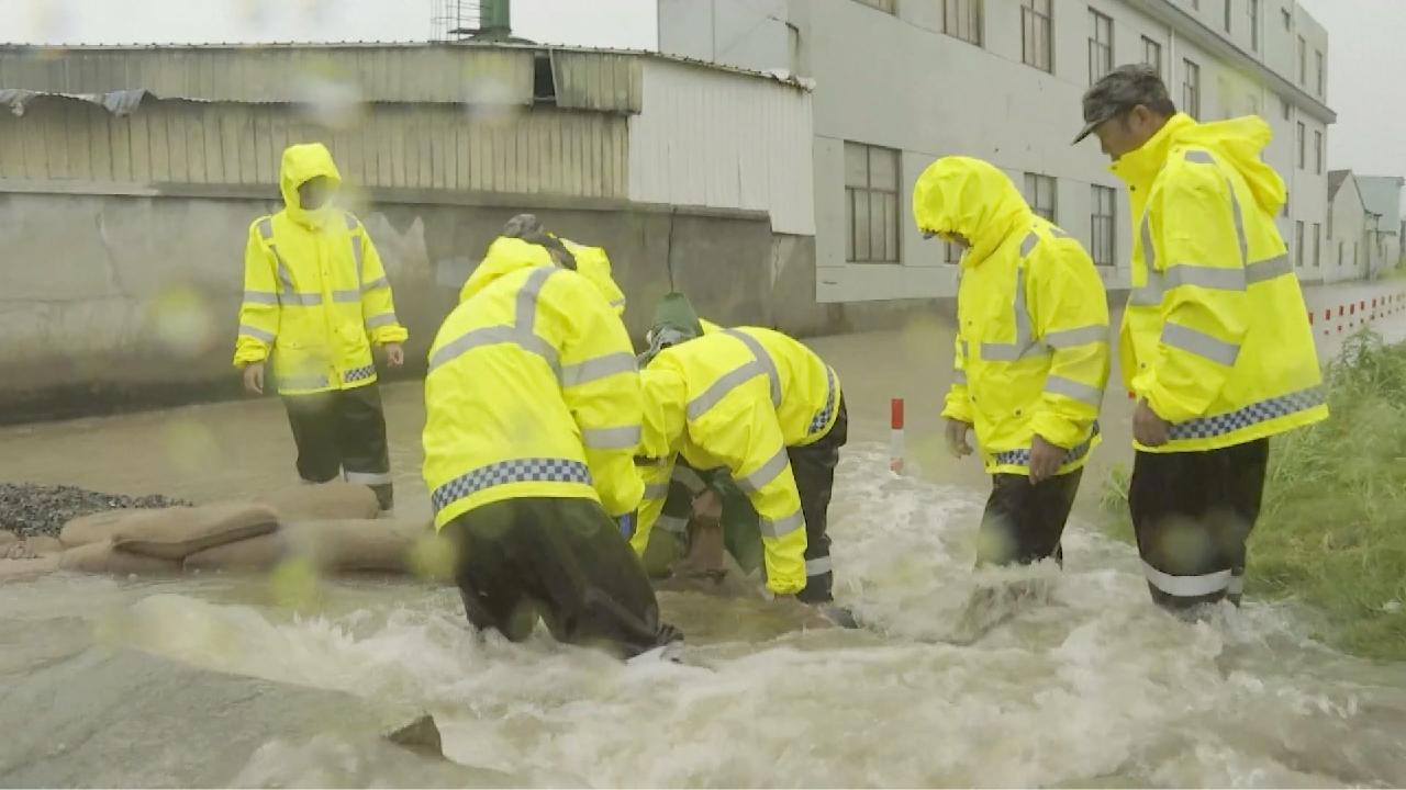 Precautions taken in E China ahead of Typhoon In-Fa's second landfall ...