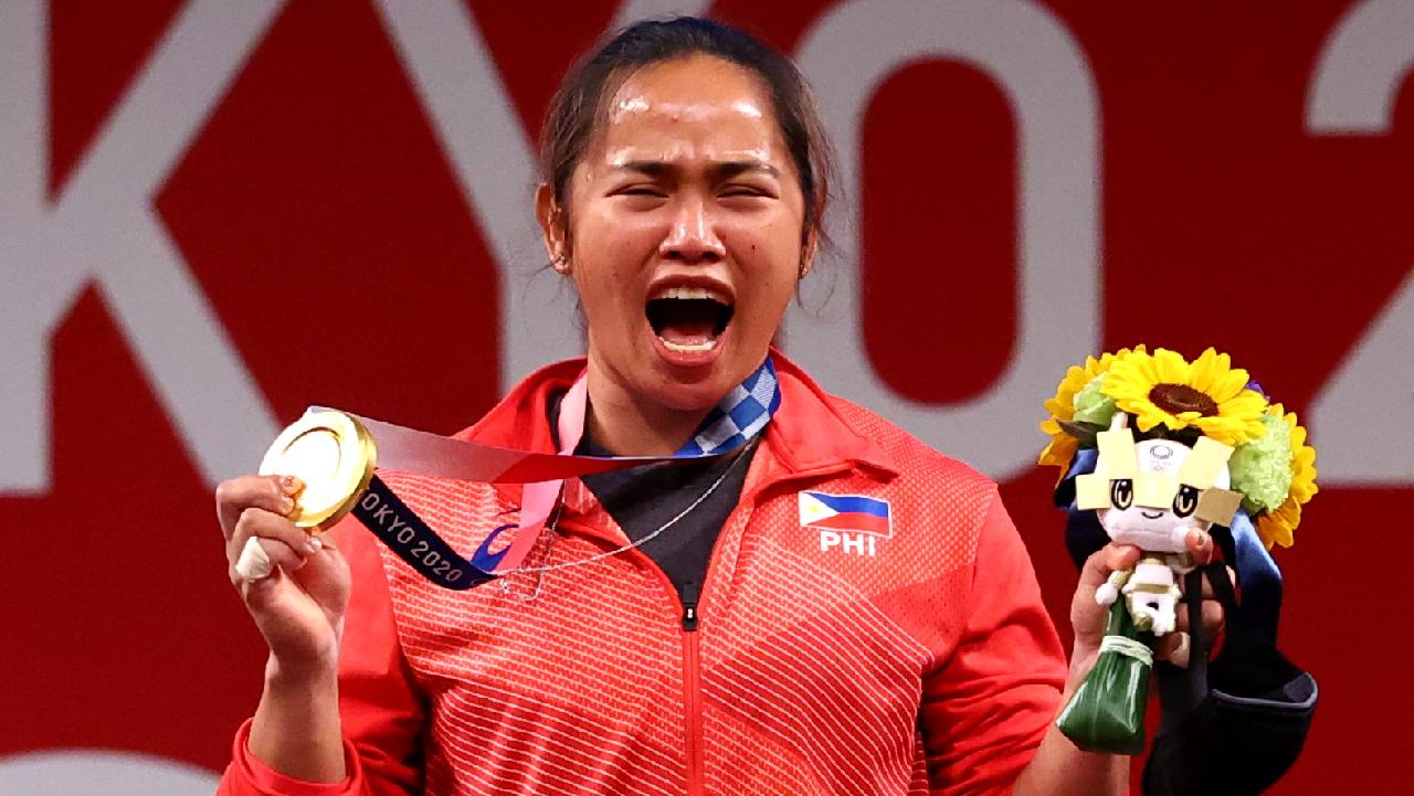 Weightlifter Diaz wins Philippines' first ever Olympic ...