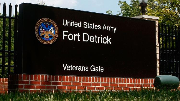 Satellite images show moves inside the closed Fort Detrick - CGTN