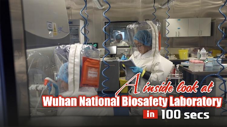 Inside look at Wuhan National Biosafety Laboratory in 100 seconds - CGTN