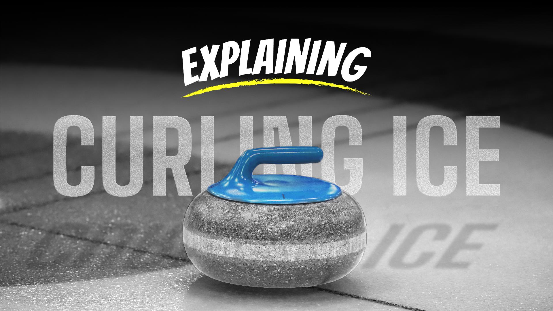 How is curling ice different from other ice?
