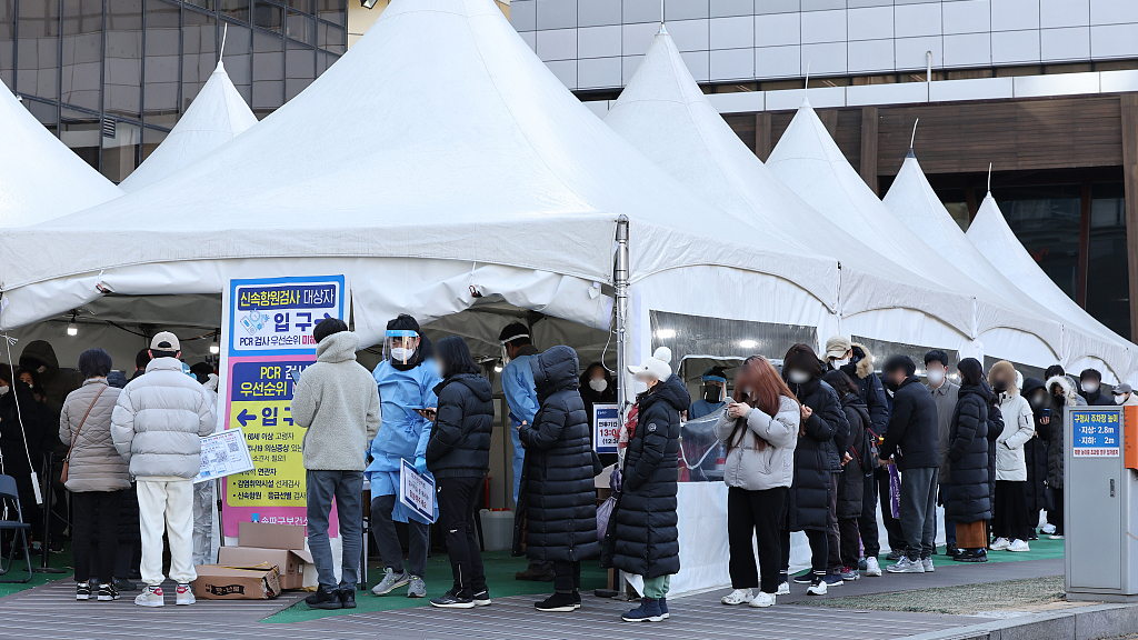 South Korea's daily COVID-19 cases exceed 20,000 - CGTN