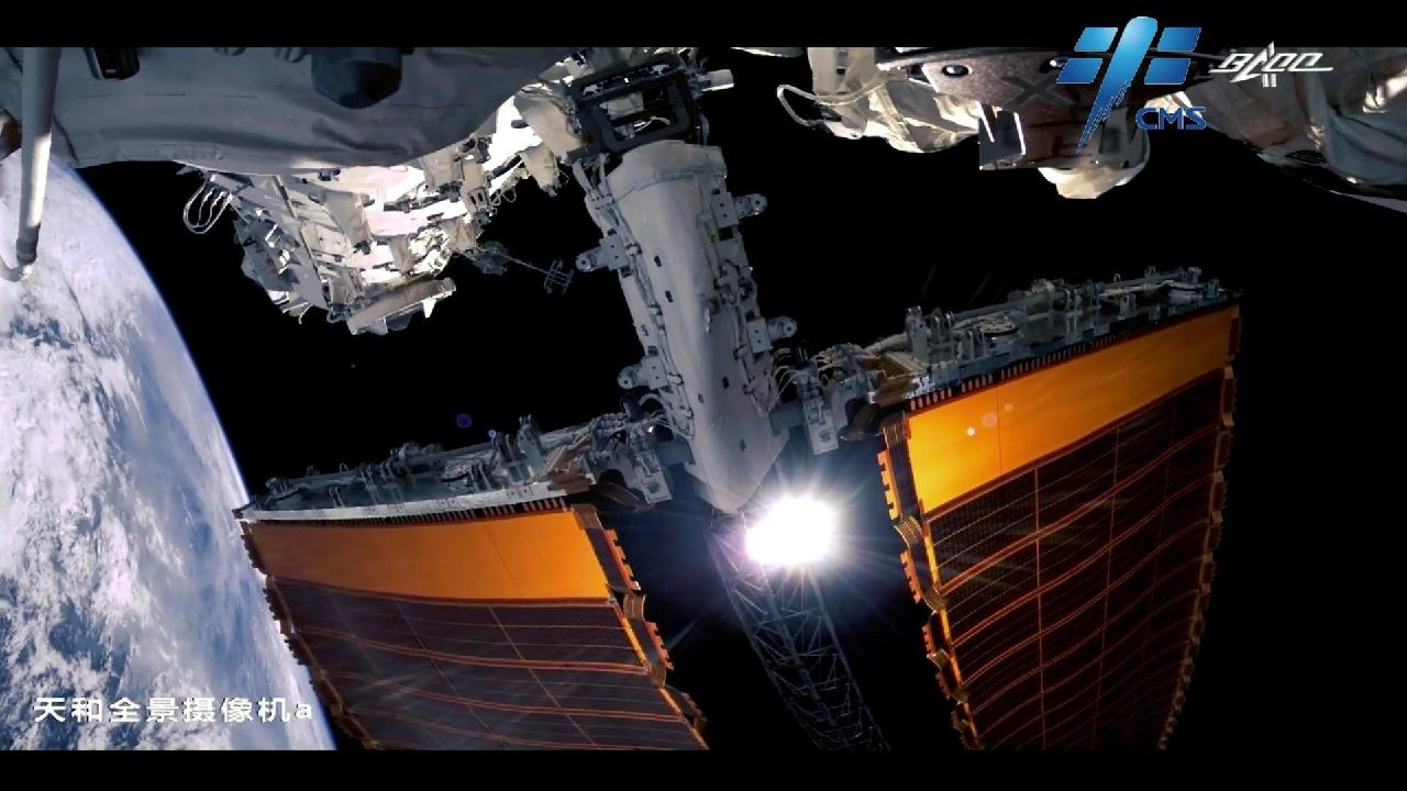 Space Log: View of Earth from China space station - CGTN