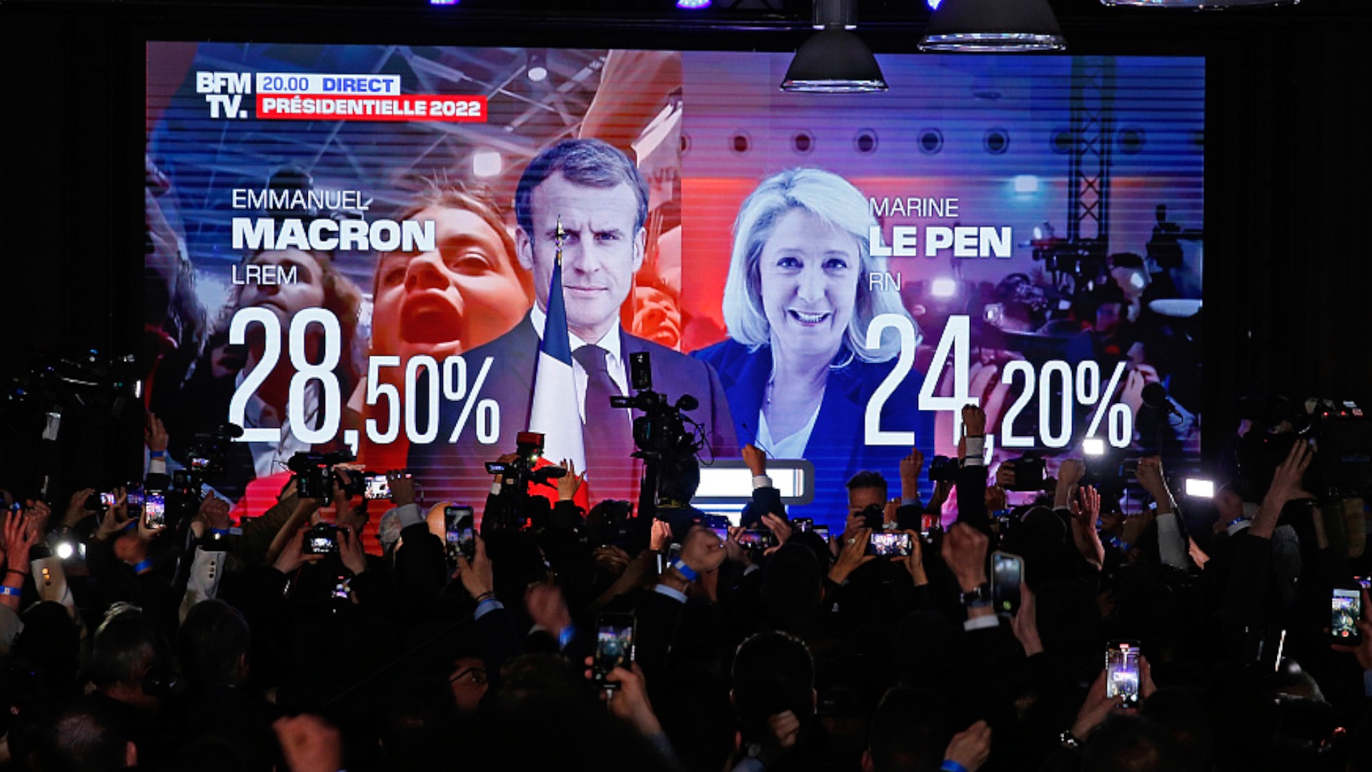 Macron And Le Pen Enter Second Round Of French Presidential Election - CGTN