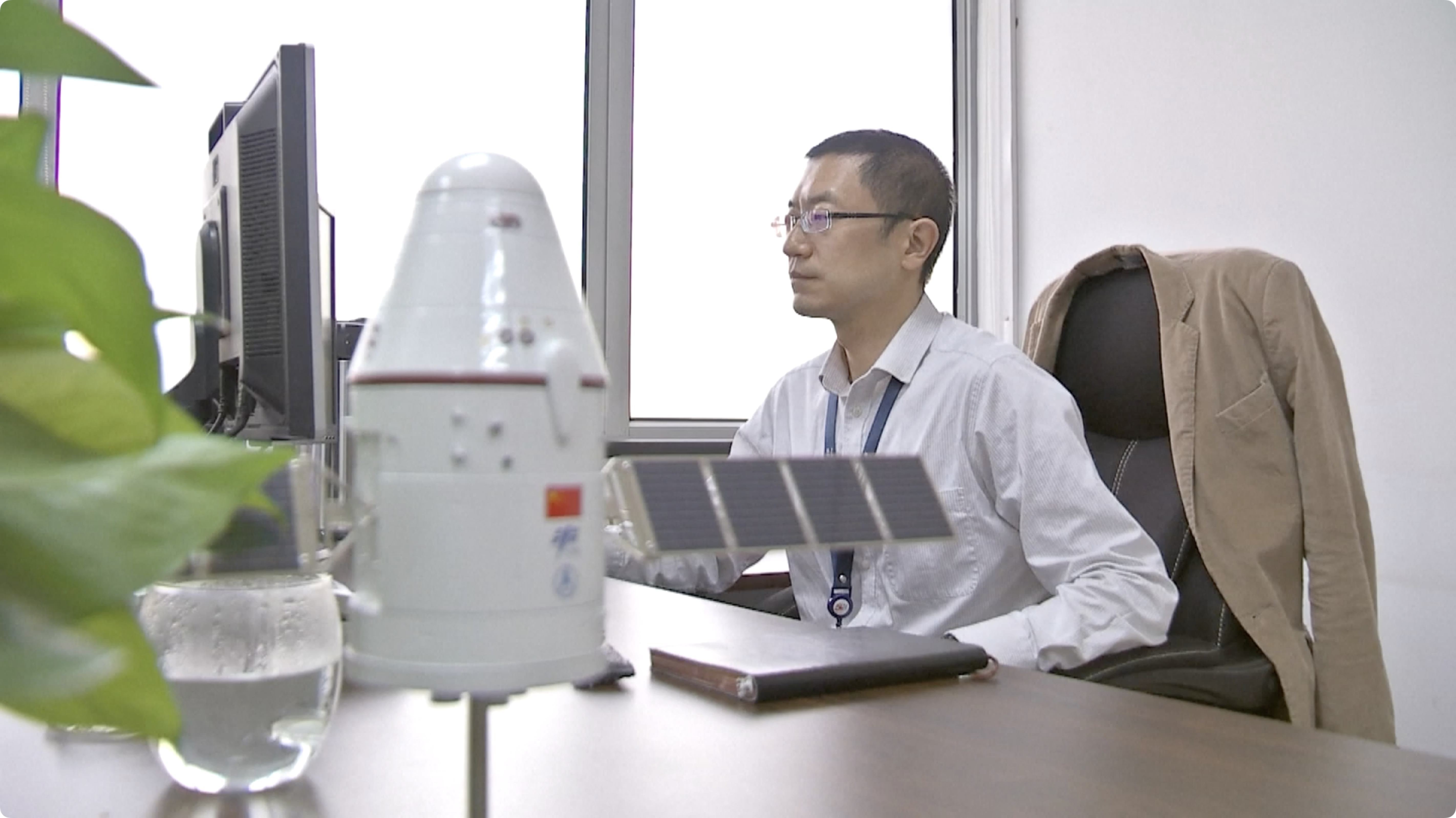 El joven ingeniero está dedicado a sus habilidades e interés en la exploración espacial en China.
