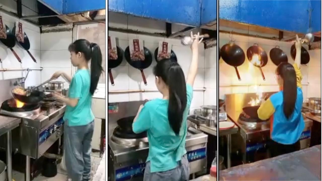 10-year-old girl can cook more than 50 types of dishes in China - CGTN