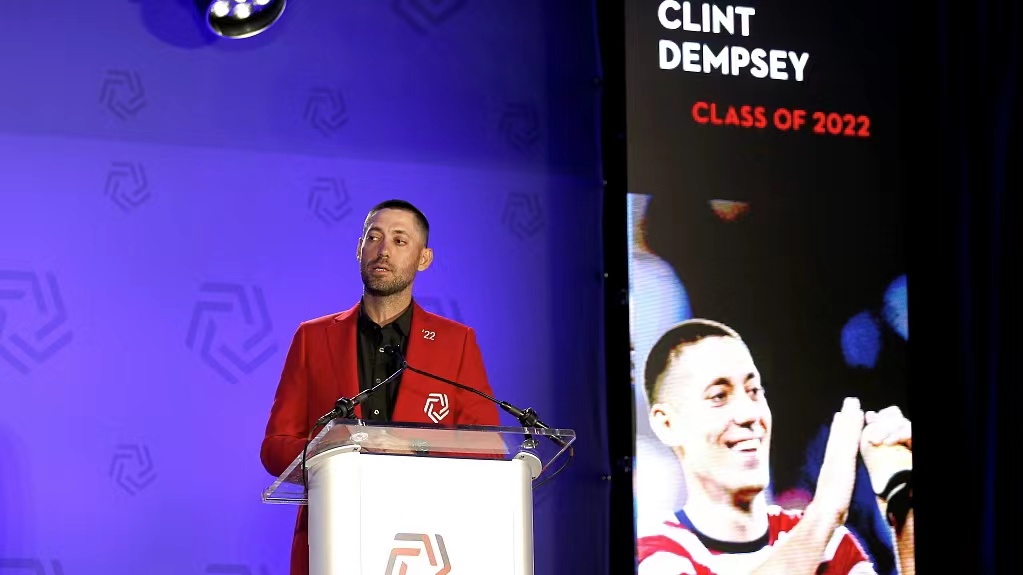 Clint Dempsey inducted into 2022 Soccer Hall of Fame class - CGTN