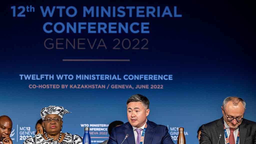 WTO's 12th Ministerial Conference opens in Geneva CGTN