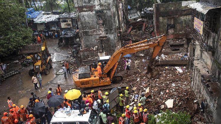 At Least 19 Dead With More Feared Trapped In Mumbai - CGTN