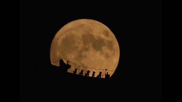 Biggest Supermoon Of 2022 Shines Over China - Cgtn