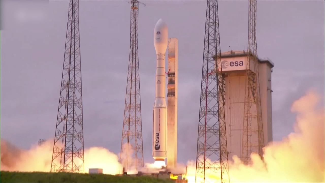 Europe's Vega-C Rocket Blasts Off Carrying 7 Satellites - CGTN