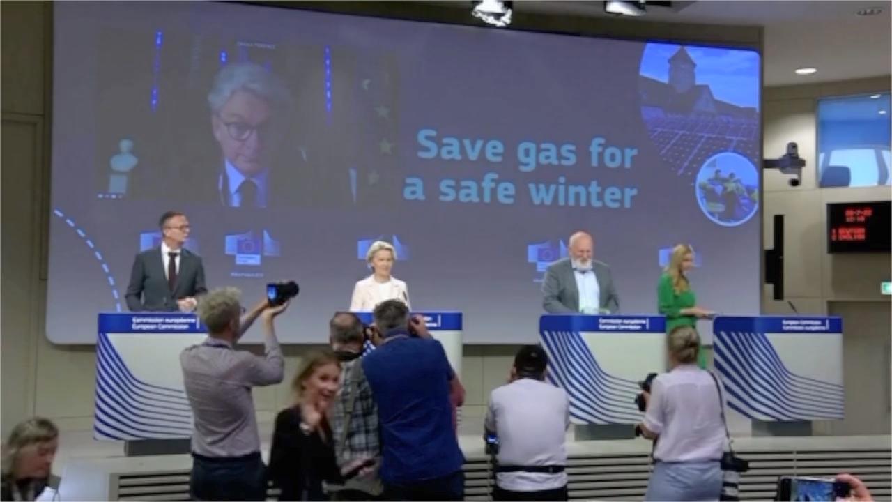 Europe braces for further gas supply cuts amid Russian curbs - CGTN