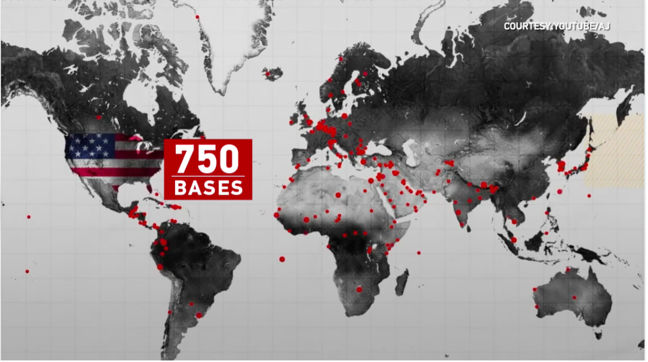 750 U.S. military bases set up around the world - CGTN