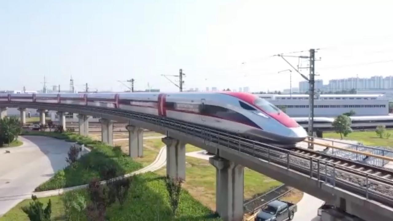 China Begins First Shipment Of High-speed Trains To Indonesia - CGTN