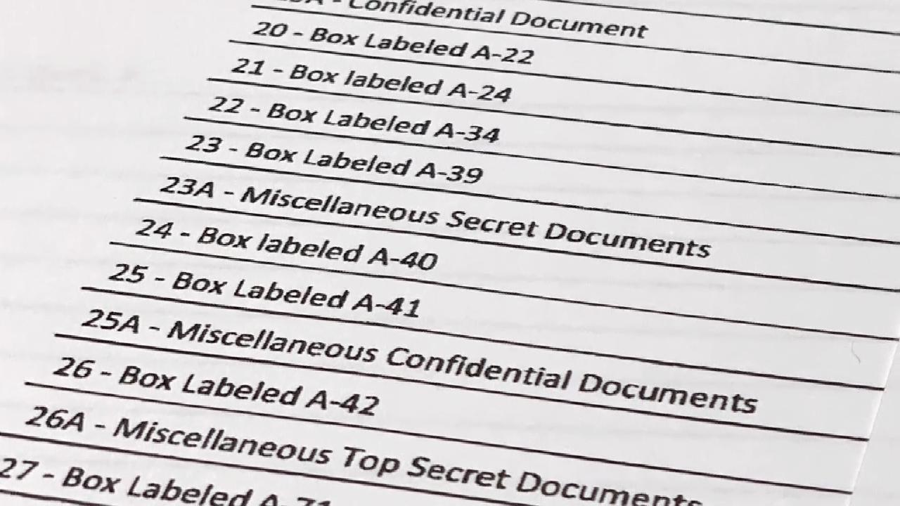 Trump's FBI search inventory reveals new details - CGTN