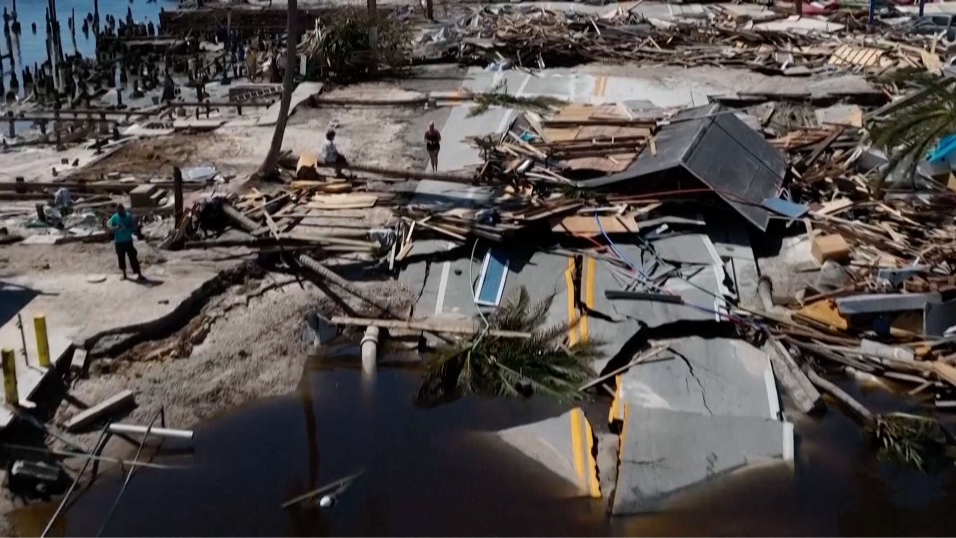 Aftermath Of Deadly Hurricane Ian In Florida - CGTN