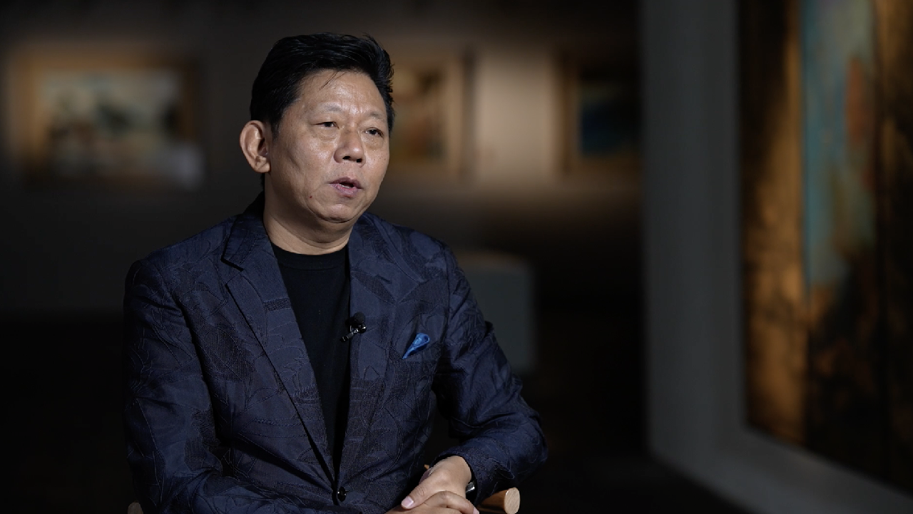 Artist Cao Jun creates iconic color as cultural symbol CGTN