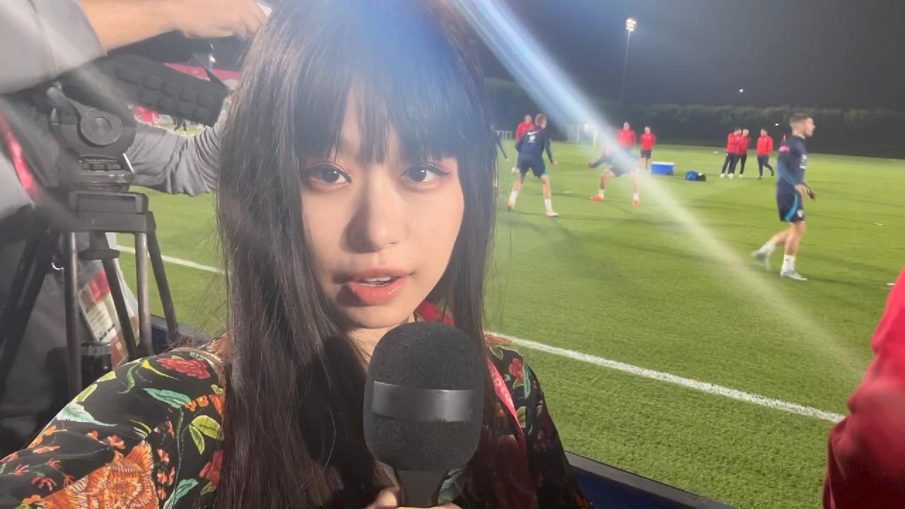 CGTN Stringer reveals Croatia training camp before World Cup semifinal ...