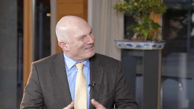Yannick Roulin Swiss ambassador to China: Davos meeting helps build sustainable world ...