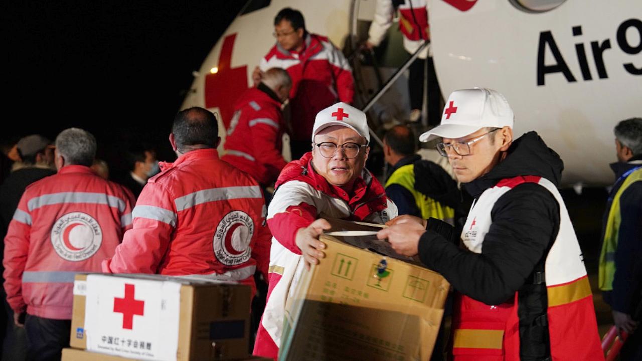 CGTN exclusive Chinese medical aid arrives in Damascus CGTN