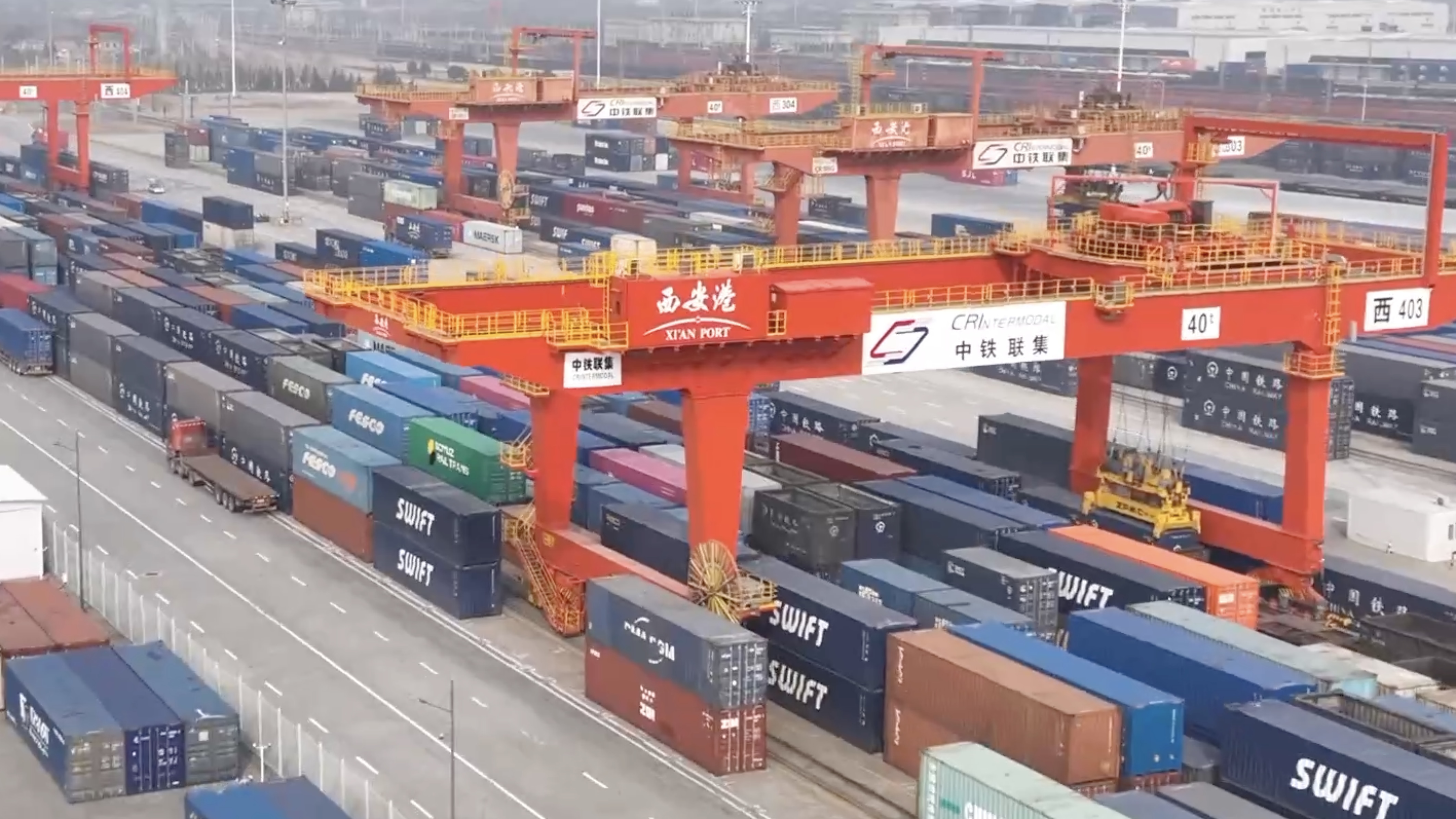 China Europe Freight Trains Changan Runs 668 Trains In 1st 2 Months Cgtn