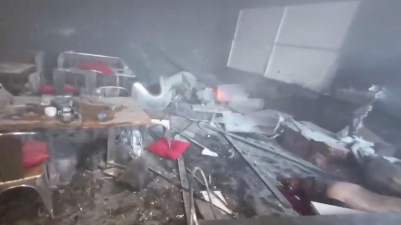 Exclusive footage of aftermath of St. Petersburg cafe explosion CGTN