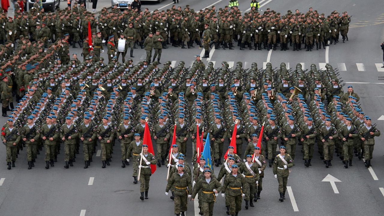 Russia holds second rehearsal for Victory Day parade CGTN