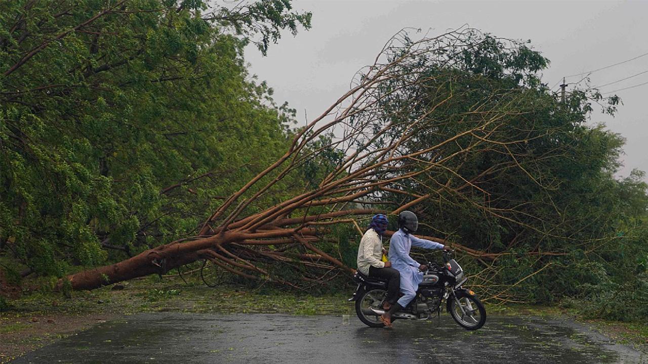 Cyclone Biparjoy Triggers Heavy Rains In India, Pakistan - CGTN