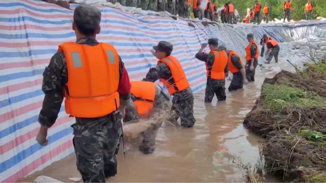 China Issues Rainstorm Red Alert Due To Typhoon Khanun - CGTN