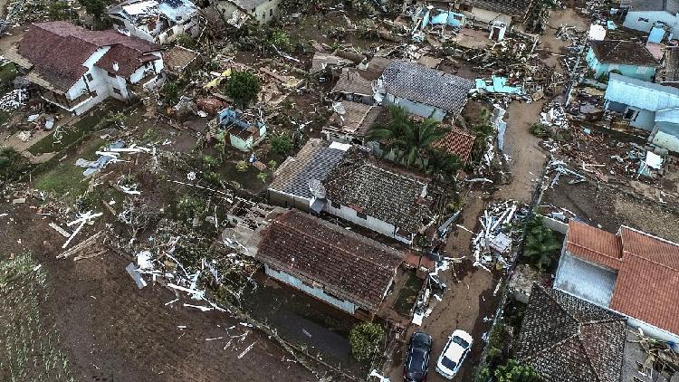 Brazil Cyclone Kills At Least 39, Destroys Homes - CGTN