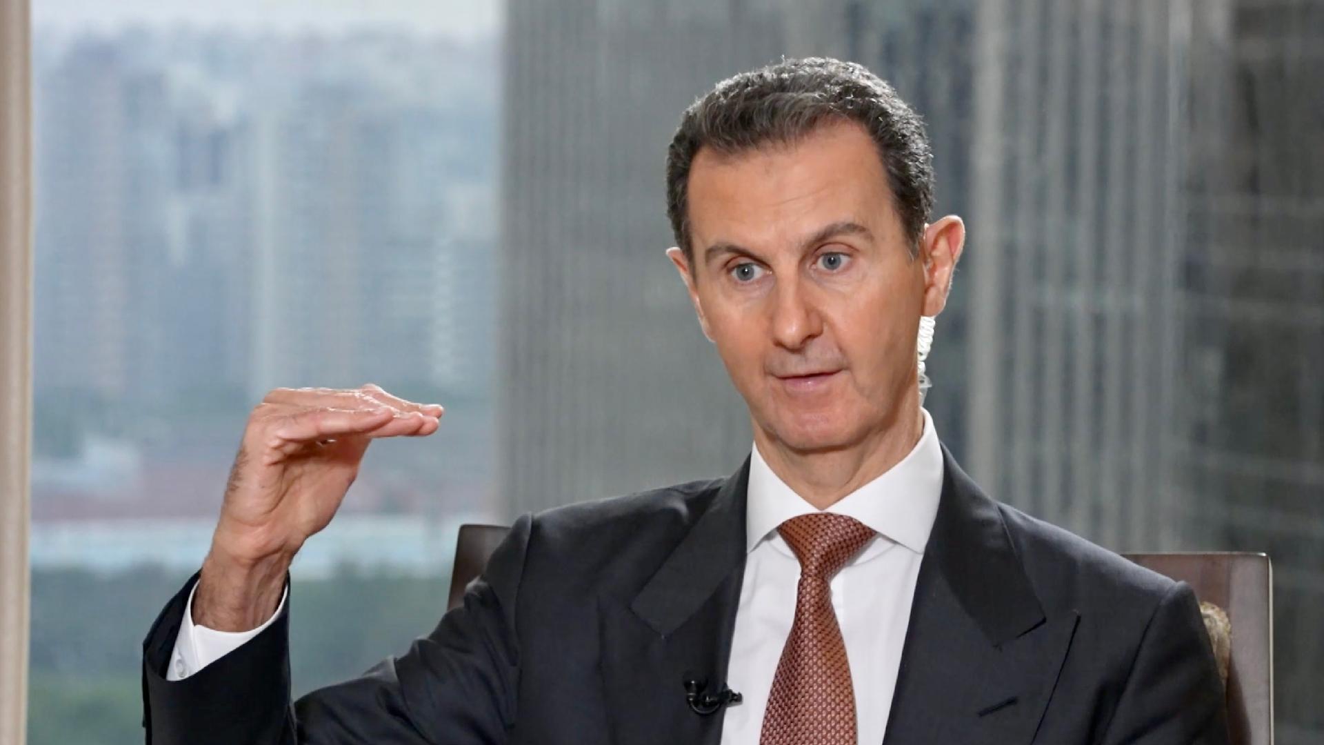 Syrian President Bashar alAssad looks forward to rebuilding country CGTN