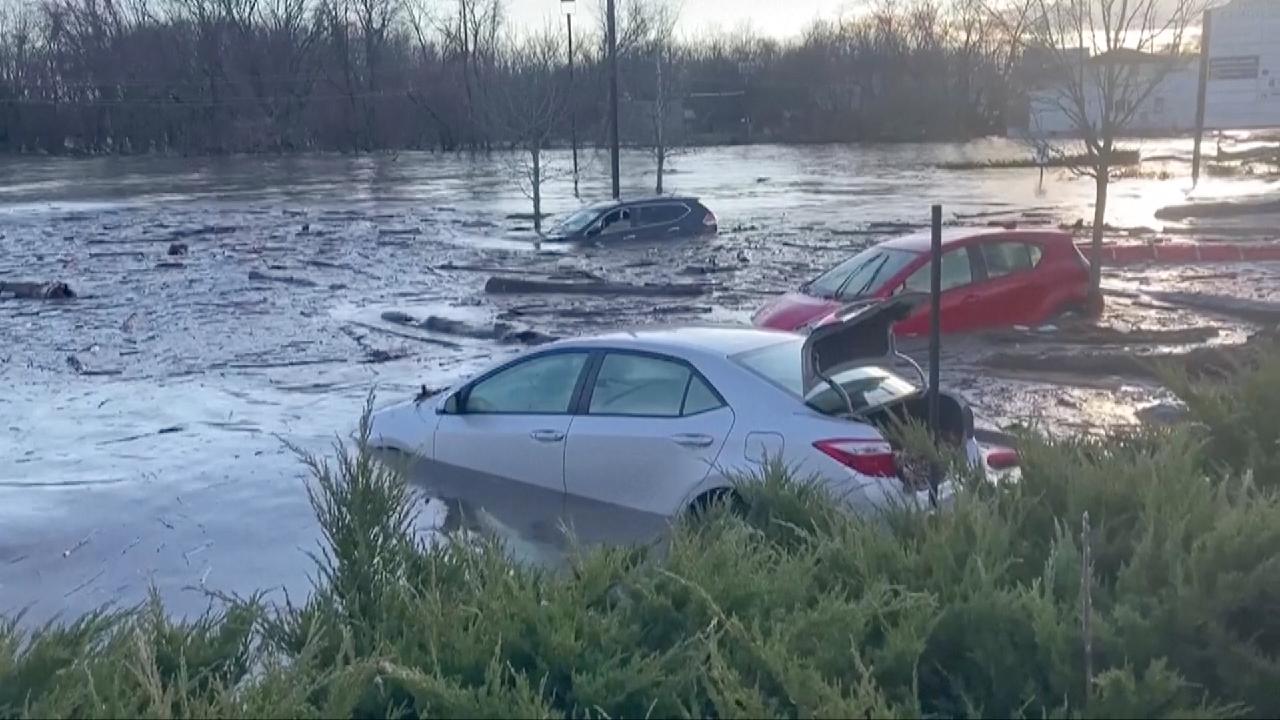 Cleanup Underway After Storm Batters Northeastern U.S. - CGTN