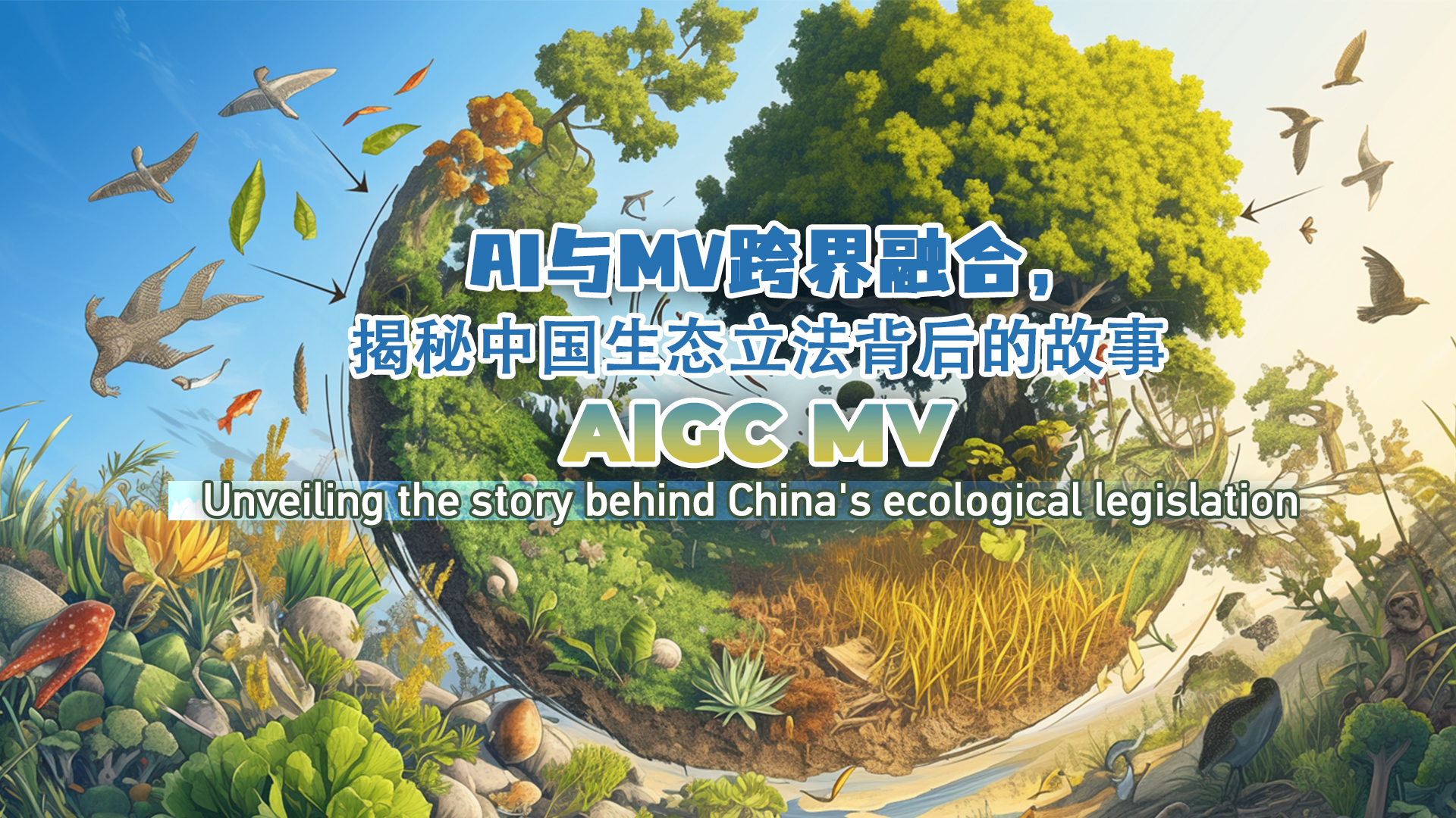 AIGC MV: Unveiling the story behind China's ecological legislation 
