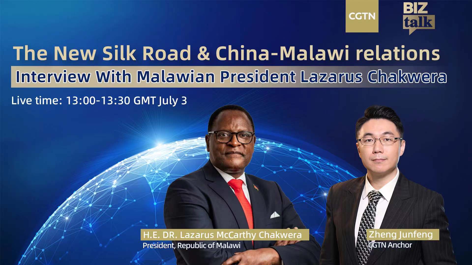 Interview with Malawian President Lazarus Chakwera