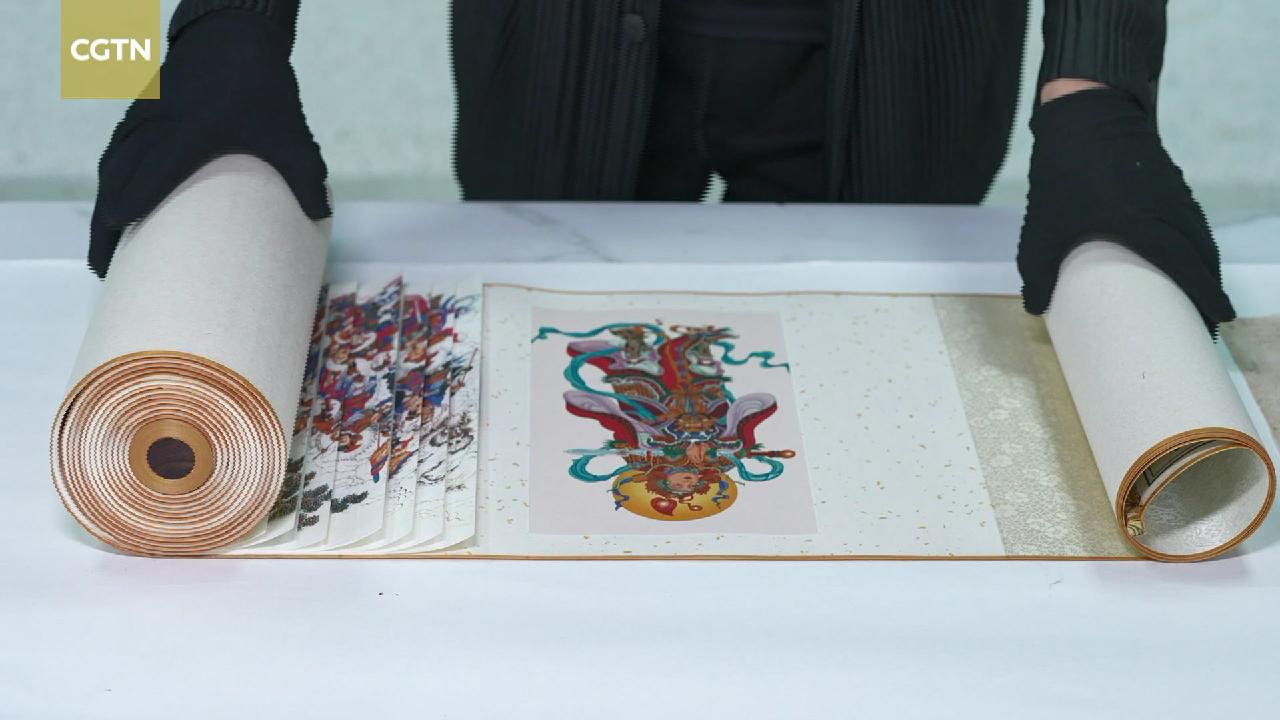 Chinese artist resurrects dragon scale bookbinding craft CGTN