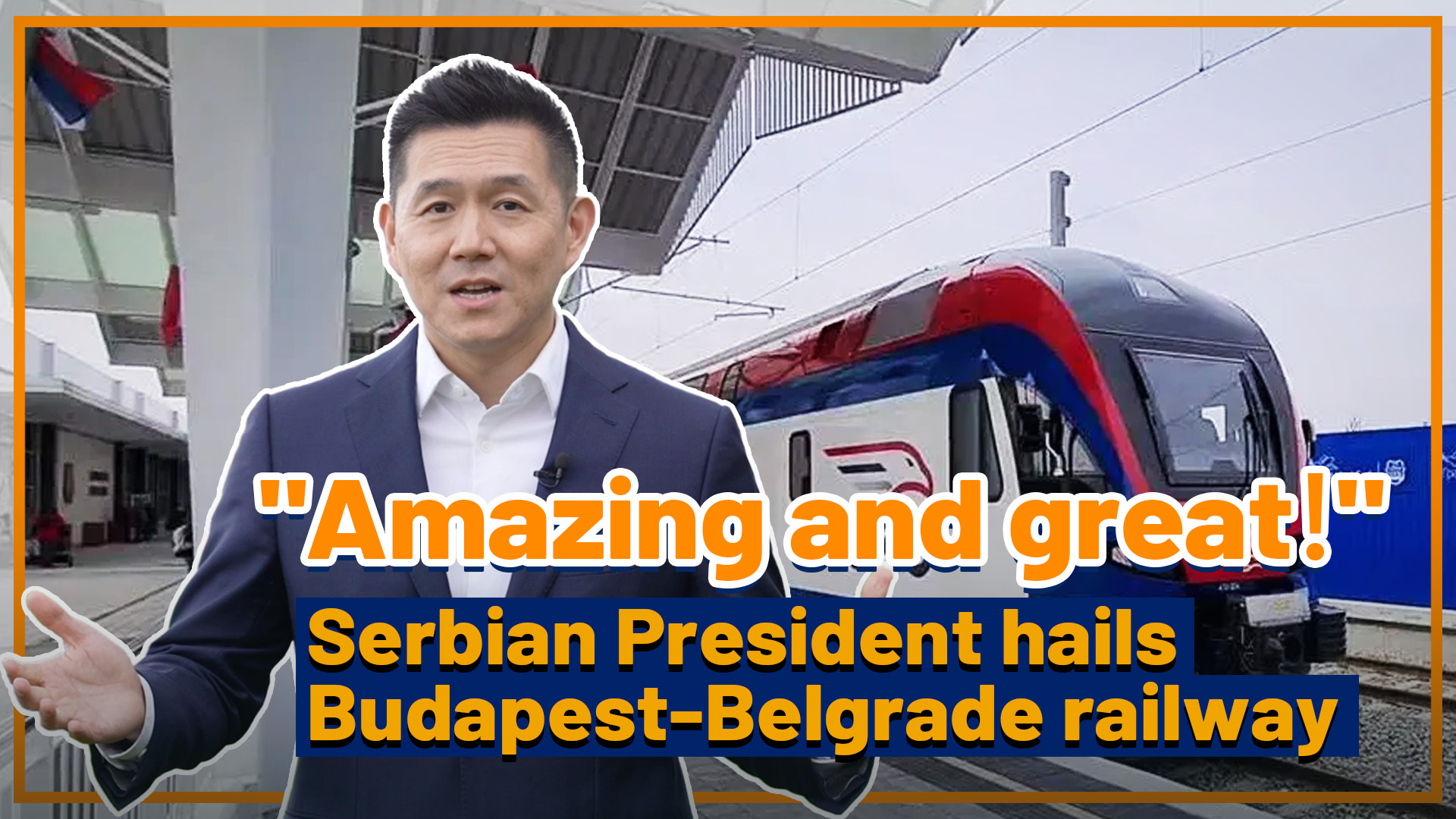 'Amazing and great!' Serbian President hails Budapest-Belgrade railway