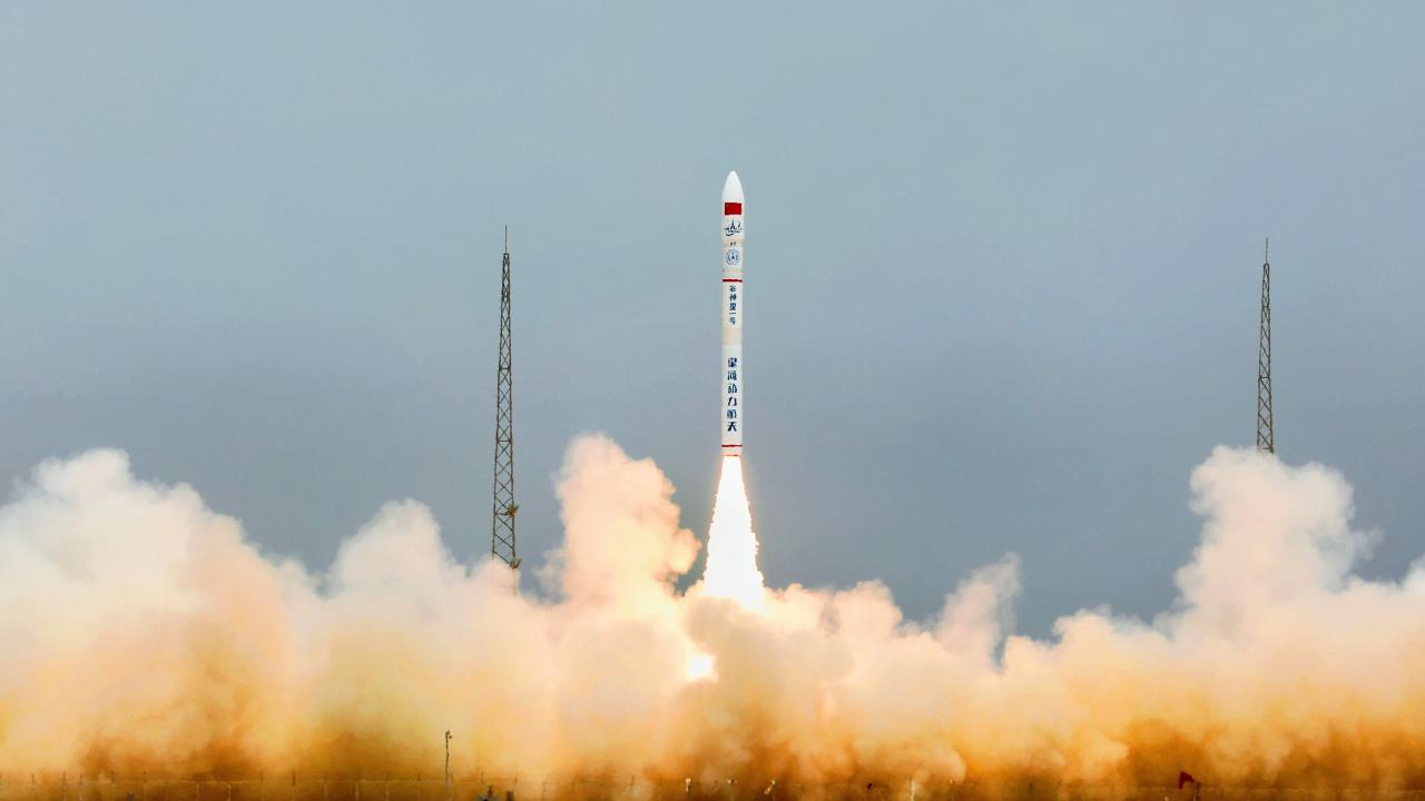 Chinese private firm Galactic Energy launches four satellites from sea -  CGTN