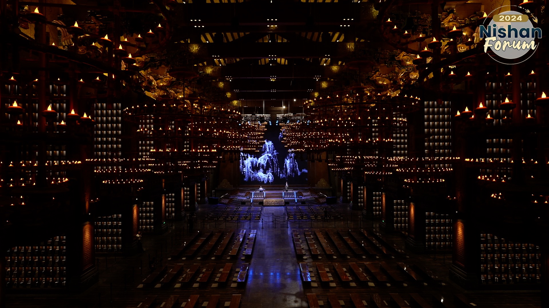 Light show 'All for Benevolence' staged at Nishan Sacred Land