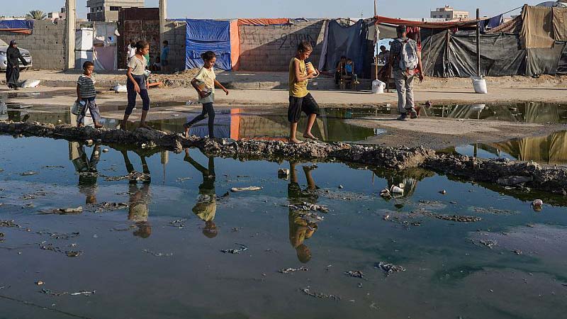  Gaza reports first polio case in 25 years